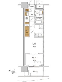 ＲＪＲプレシア東十条ガーデン 間取り