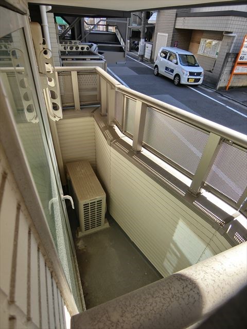 プラート梅島 ベランダ
