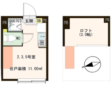 グラン千住仲町 間取り