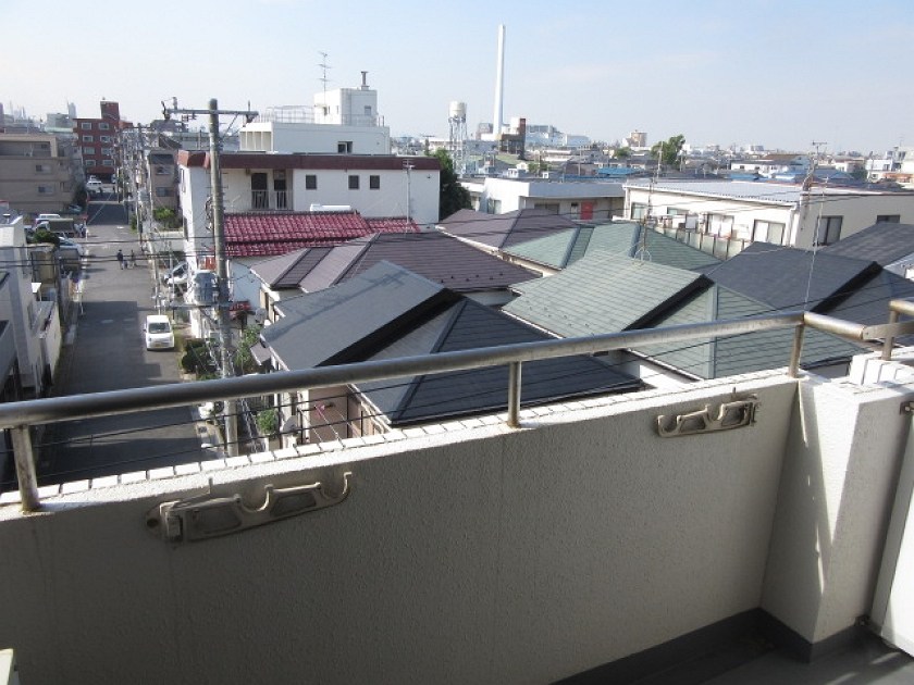 グランドール川秋 ベランダ