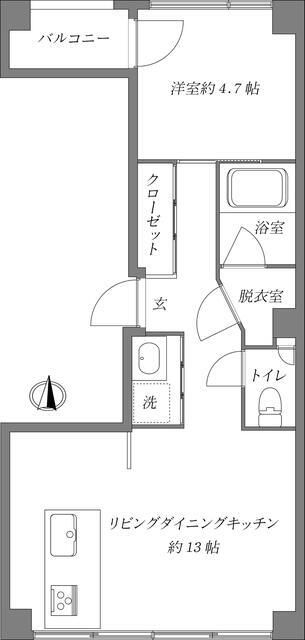 ラブレア両国 間取り