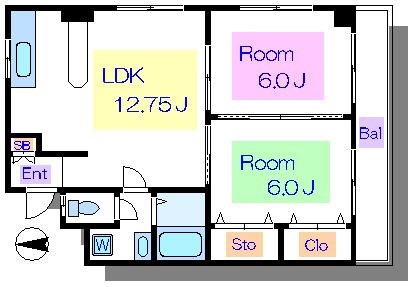 PHS   間取り