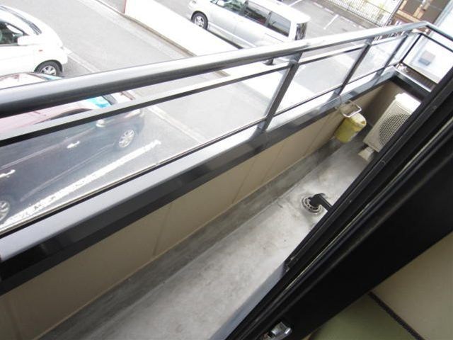 磯貝マンション ベランダ