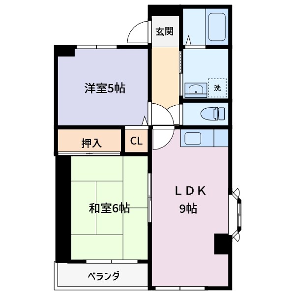 フラッツ泉    間取り
