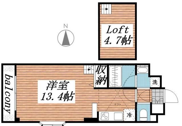ル　シェル 間取り