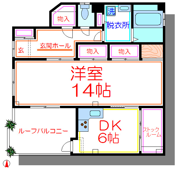 三浦ハイム 間取り