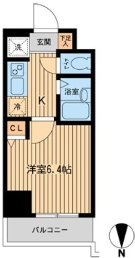 ドゥーエ浦安Ⅱ 1105号室 間取り