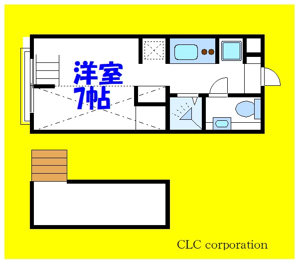 フローラ１ 間取り図
