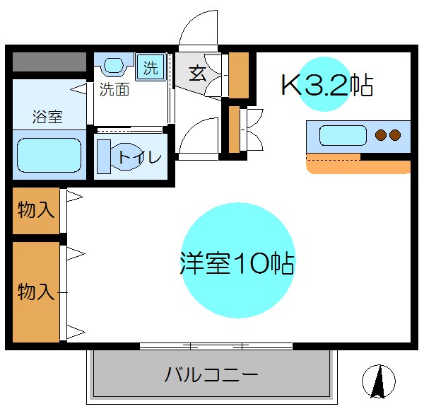 シェルベール弐番館 間取り