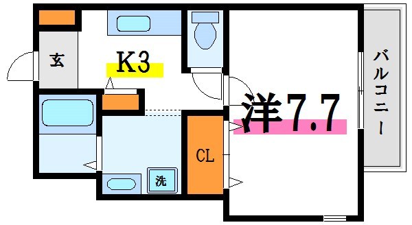 アーク小岩ウエスト 間取り
