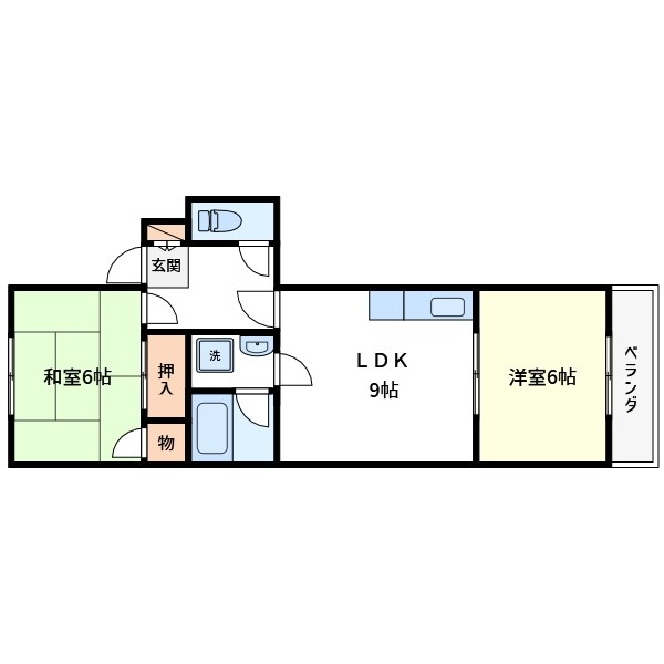ピュアパルム  間取り