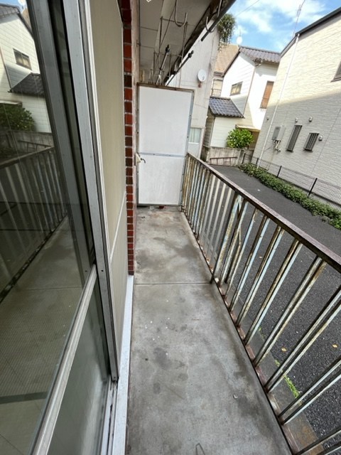 天王マンション ベランダ