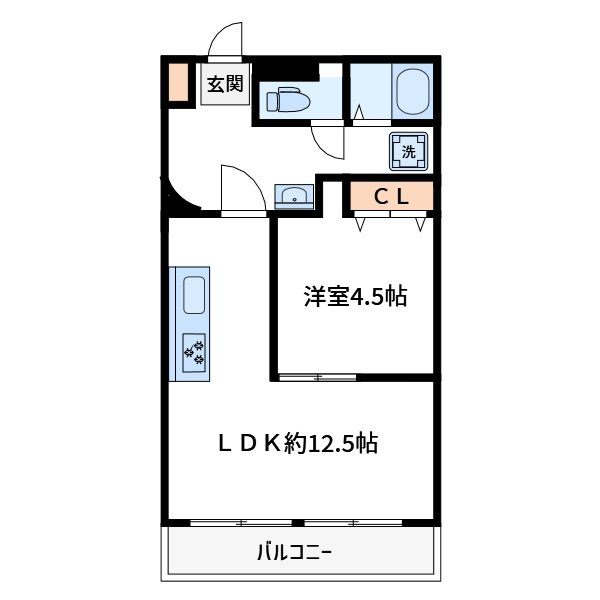 和宏ハイツ 間取り