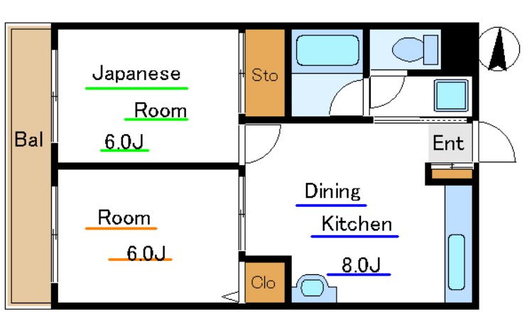 エステート奥戸 間取り
