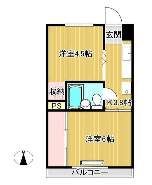 田中マンション 間取り