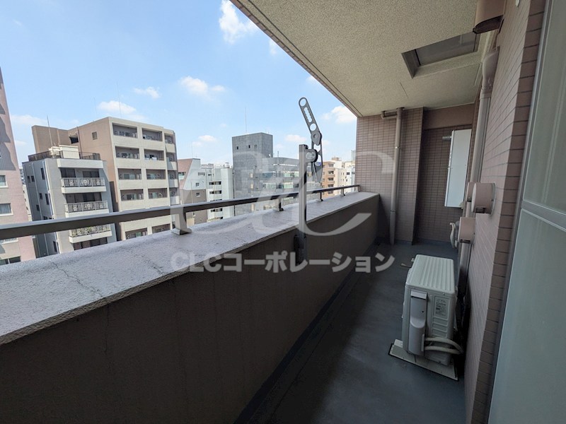 パークキューブ浅草田原町 ベランダ