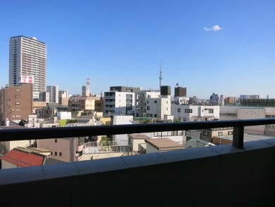 阪上ロイヤルハイツ第２ ベランダ