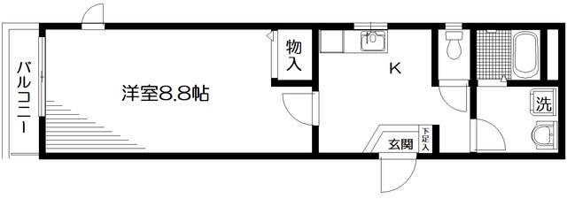 メゾン橘 間取り