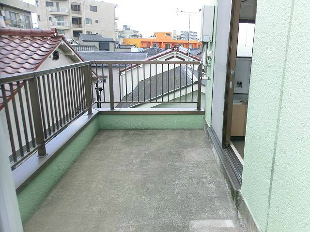 高木ハイツ  ベランダ