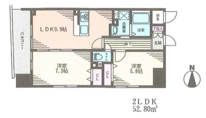 レシオイシワラ 間取り