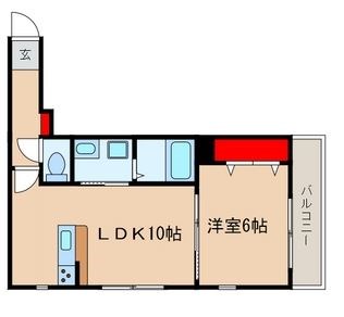 ドミールサワダ  間取り図