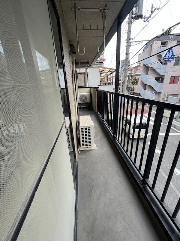 大江戸ハイツ東陽町   ベランダ