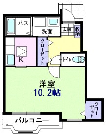 ラフィネ   間取り