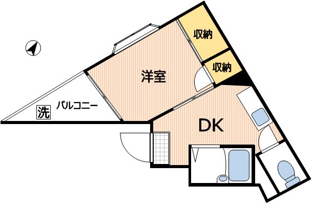 ロイヤルハイツ立石 間取り