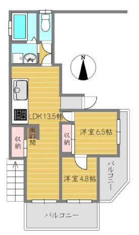 メイプル潮見 間取り