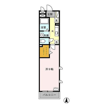 サンモール北小岩 間取り図