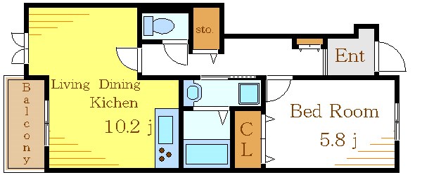 プロムナード  間取り図
