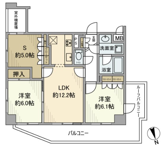 マイキャッスルステーションプラザ葛西 間取り図