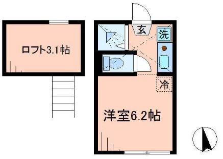 アペックス・四ツ木Ⅱ 間取り図