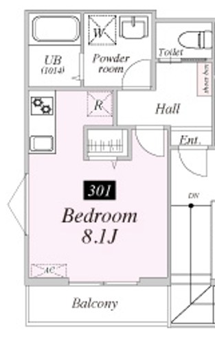 TJ西尾久01 間取り図