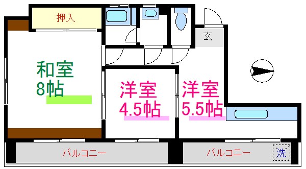 第二轟ビル 間取り