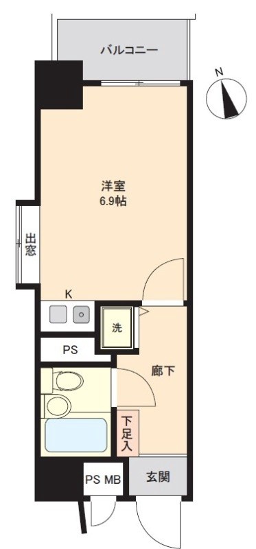 ライオンズマンション浅草言問橋 間取り