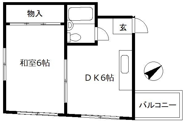 ドルチェ門前仲町 間取り