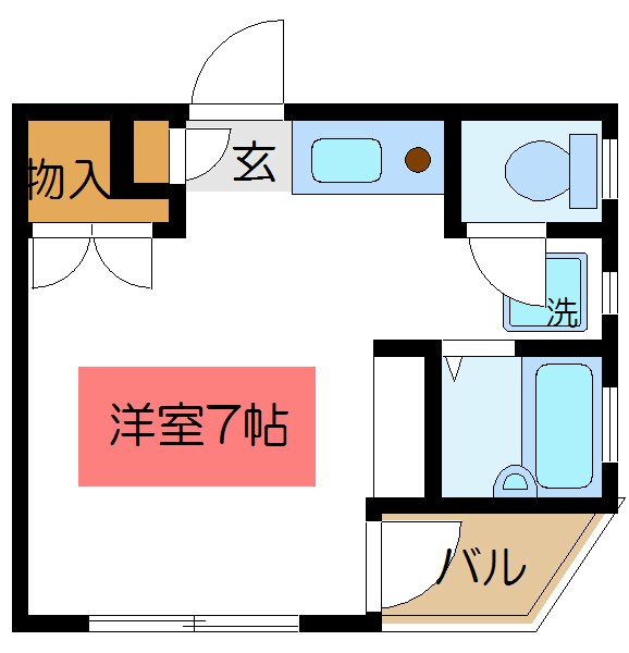 サンハイム 間取り図
