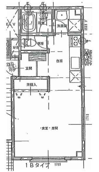 パークサイド   間取り図