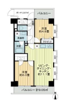 NICアーバンハイム木場公園  間取り