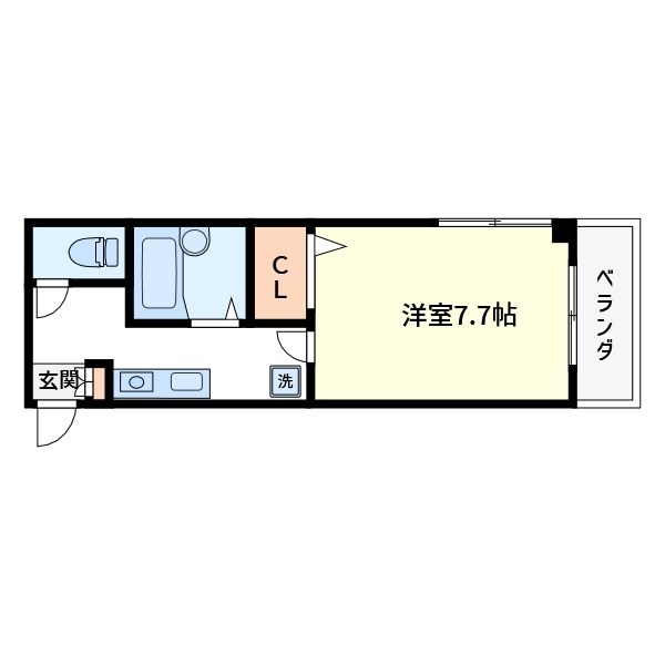 MｆマンションⅡ 間取り