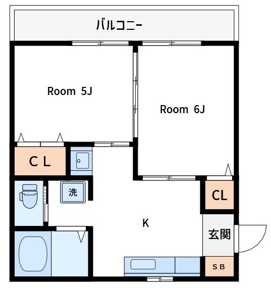 ときわマンション 間取り図
