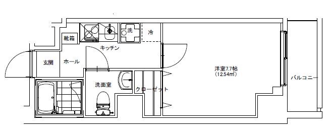 リベール西片  間取り