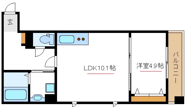 ハーモニーマナー   間取り