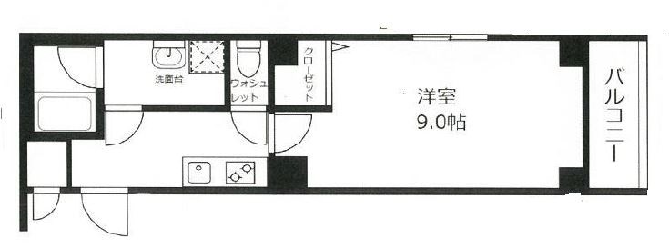 イル・フローラ越中島  間取り図