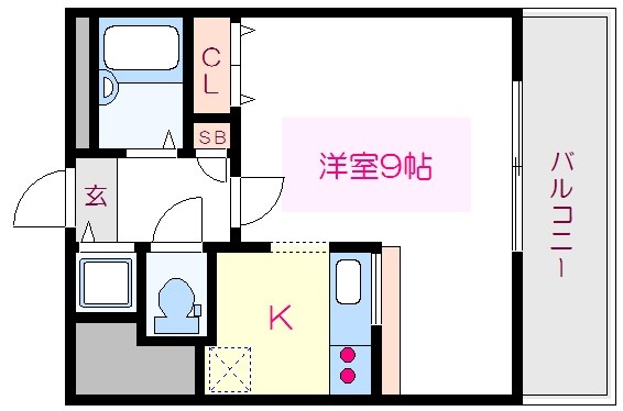 レニエ・ラ・ヴェルトゥ 間取り図