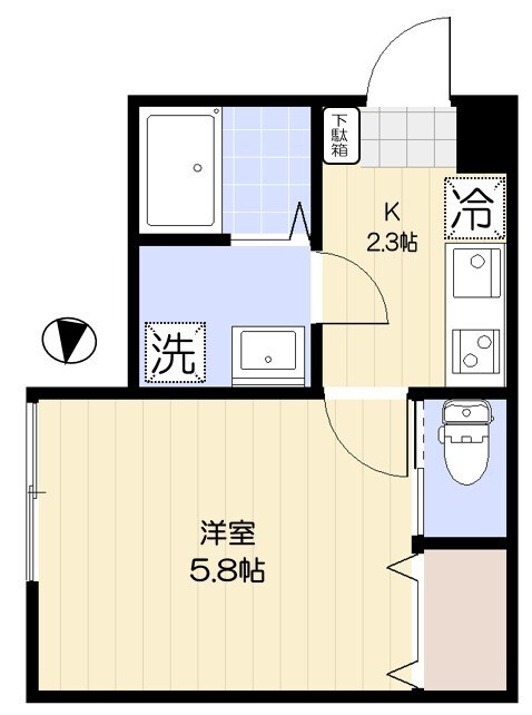 エクセラン堀切菖蒲園 間取り