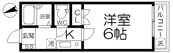 辰巳ハイツ 間取り