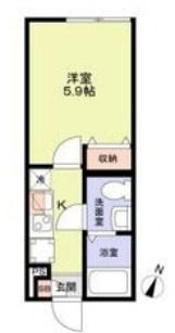 ブランノワール小岩 間取り図