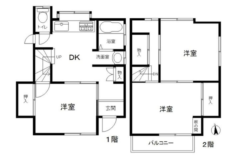 豊島7丁目戸建 間取り